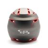 Boombah DEFCON Batting Helmet Sleek Profile Charcoal/Red - Size Junior 6 1/4" - 7" view 4