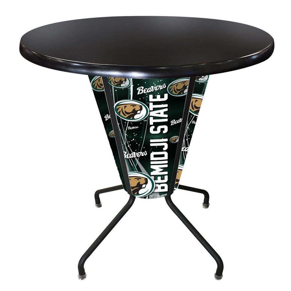 Holland Bar Stool Co. Outdoor/Indoor LED Lighted Bemidji State Pub Table