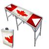 PARTYPONG 8-Foot Beer Pong Table - Oh Canada Graphic view 1