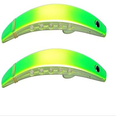 Brad's Super Bait Fishing Lure 2 Pack Lemon Lime TPSB08-2