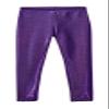 City Threads Girls Leggings Metallic Mermaid Print Shiny Colorful Fun Ankle Length for Style Fashion Parties Pop of Color, Sparkly Shimmer Purple, 10 view 1