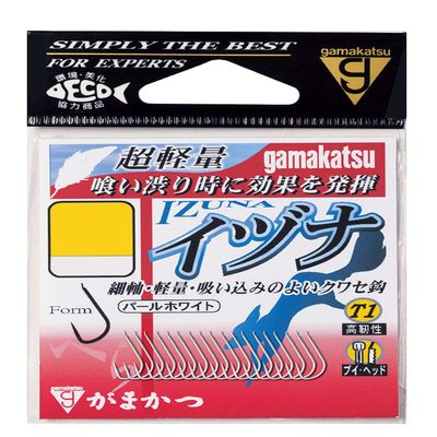 Gamakatsu 68474 T1 Izuna Pearl White No. 3