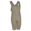 Brute Solid Men's Lycra Wrestling Singlet -:GREY - YM view 1