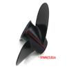 Boat Motor Propeller Aluminium 3B2W64517-1 3B2-64517 48 804974 Compatible For Tohatsu Nissan Mercury Mercruiser Outboard 8HP - 9.8HP (8.5) 8.9" 2/4-stroke Engine ASIN: B01N7MKR5C view 4
