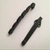 Matte Black Titanium Back Spacer and Pocket Clip set for Spyderco Tenacious folder knife C122GP C122GS C122GBBKP C122GPBBN C122GPGR view 4