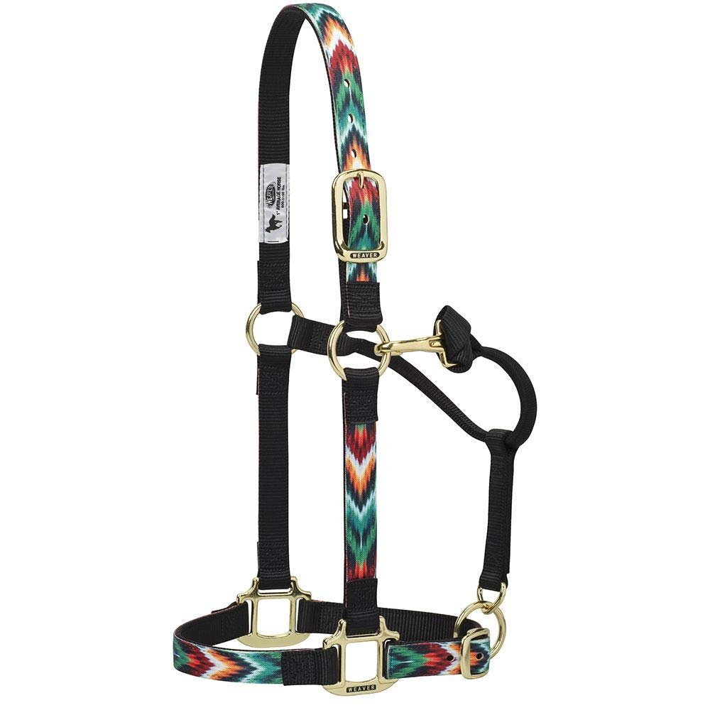 Weaver Leather Chevron Adjustable Nylon Horse Nylon Horse Halter