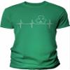 Irish Heartbeat - Irish Pride St Patricks Day Shirt for Men - F/Kelly-2X view 1