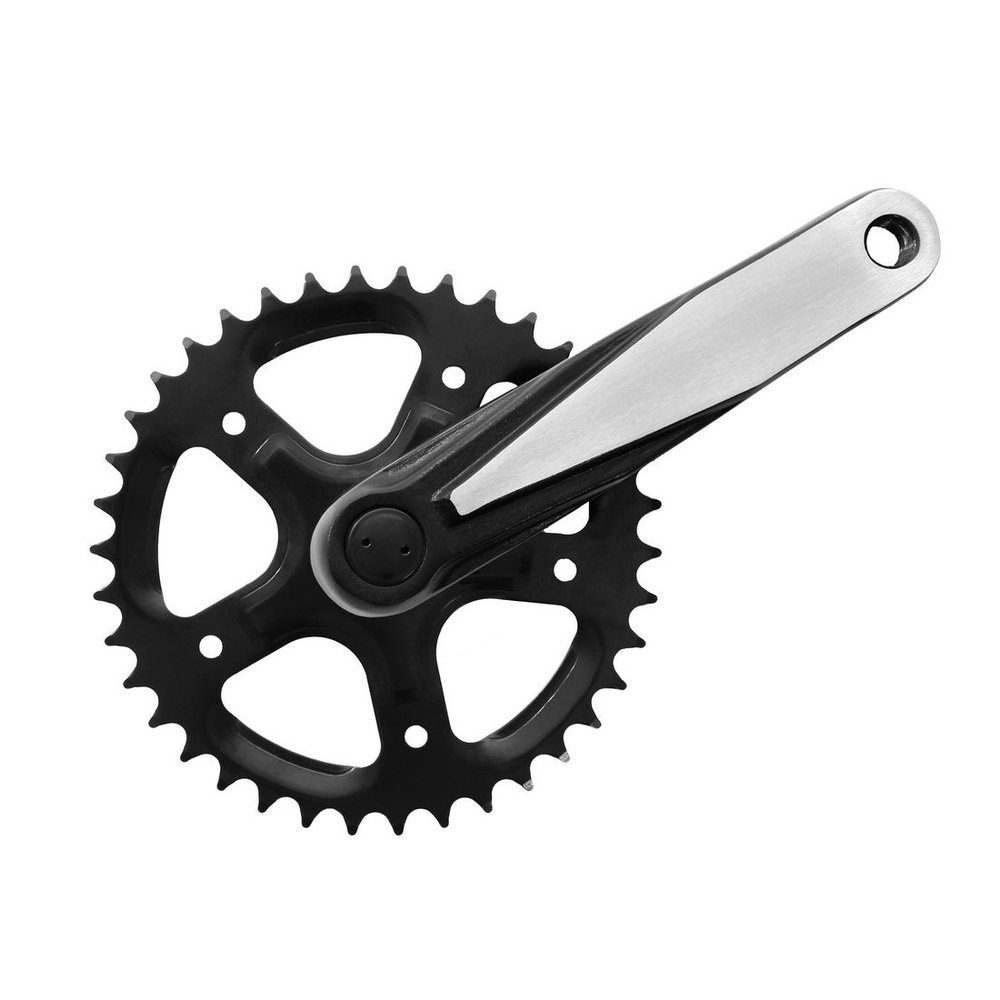 Diverse Unisex Adult's Speed Crankset, Black, Standard Size