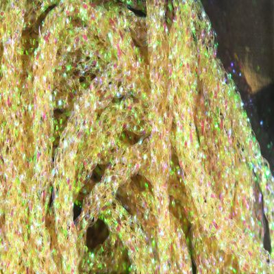 Hareline Fly Tying Dyed Pearl Diamond Braid - Bonefish Tan