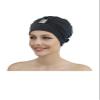 Fashy Women's Exclusive Swim Cap with Strass Accessoire - Black, One Size view 1