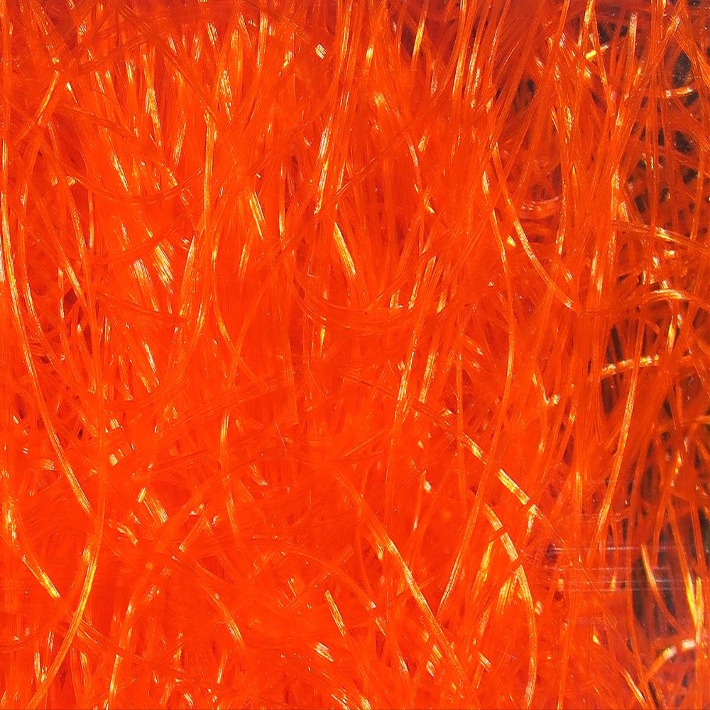Hareline Fly Tying Shaggy Dub #187 Hot Orange