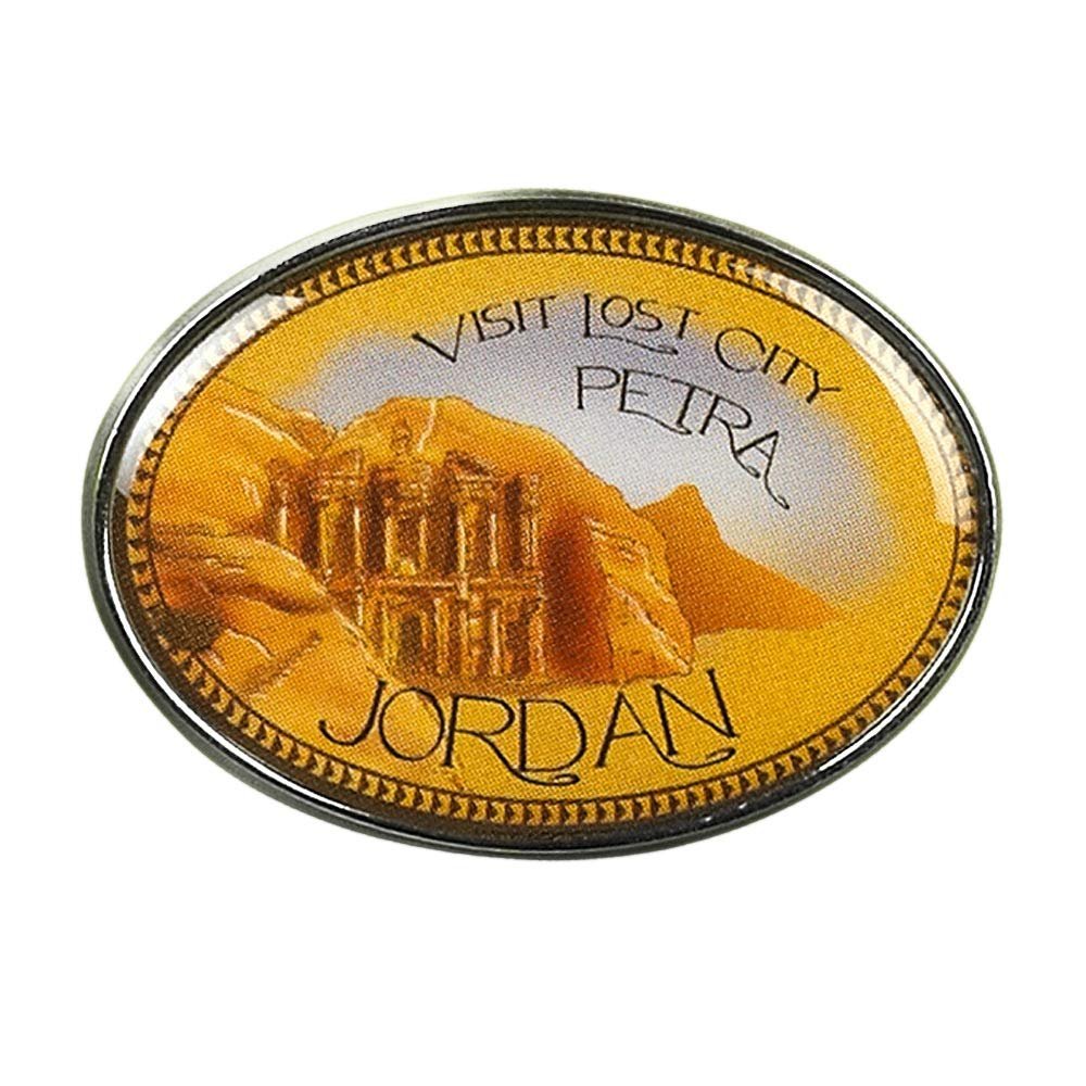 Collectible Novelty Pin for Backpack, Scarf - Made From Jeweler Class Metal - Spartan and the Green Egg Explorer Pin Series: Lost City - Petra, Jordan (22)