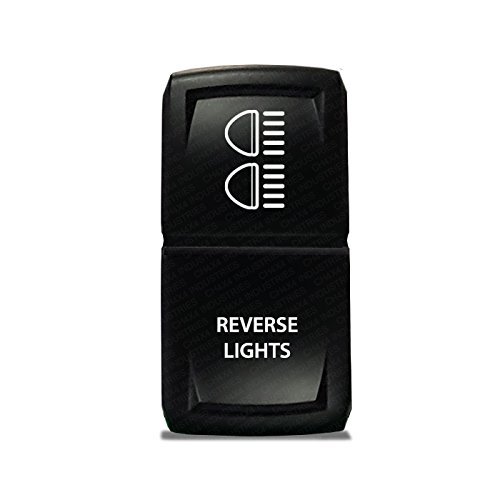 CH4X4 Rocker Switch V2 Reverse Lights Symbol 4 - Amber Led