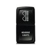 CH4X4 Rocker Switch V2 Reverse Lights Symbol 4 - Amber Led view 1