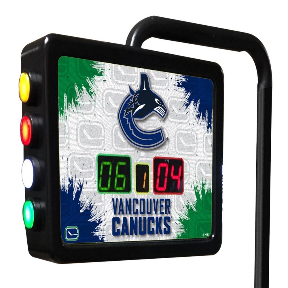 Holland Bar Stool Co. Vancouver Canucks Electronic Shuffleboard Scoring Unit - Officially Licensed