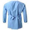 7 Encounter Unisex Multifunctional Long Sleeves Wrap Smock Light Blue Size S/M view 2