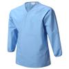 7 Encounter Unisex Multifunctional Long Sleeves Wrap Smock Light Blue Size S/M view 3