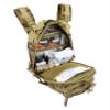 Lightning X Stocked EMS/EMT Trauma & Bleeding First Aid Responder Medical Backpack + Kit - Camo view 2