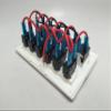 Marine Boat Waterproof White Switch Panel Circuit Breaker 6 Gang Blue LED Rocker view 4