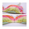 Bestgift Women's Color Stripes Tie Side Underwired Two Piece String Bikini Sets Multicolor XL view 3