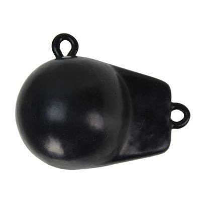 Extreme Max 3006.6735 Coated Ball-with-Fin Downrigger Weight - 12 lbs.