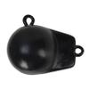 Extreme Max 3006.6735 Coated Ball-with-Fin Downrigger Weight - 12 lbs. view 1