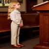 Bienzoe Girls School Uniforms Pant: Kids Adjustable Waist Stretch Durable Straight Leg Pant Khaki 6 view 3