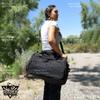 Mastiff Outdoor Tactical Duffel Bag 1000D Nylon MOLLE Military Travel Duffle BLU view 2