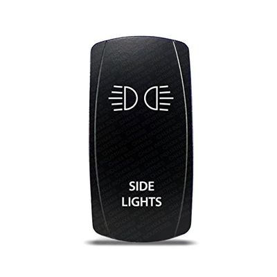 CH4X4 Rocker Switch Side Lights Symbol 1 - Red Led