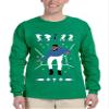 ALLNTRENDS Men's Long Sleeve Hotline Bling Blue Hotline Ugly Sweater (XL, Green) view 1