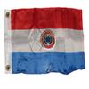 AES 12x18 12"x18" Country of Paraguay Boat Motorcycle Flag Brass Grommets view 1