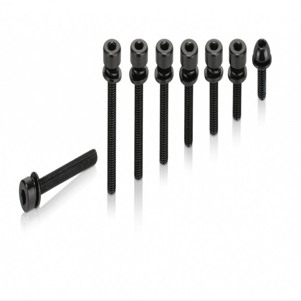 XLC Unisex - Adult Screw Bolt 2500373006 Screw Bolt Set, Black, One Size