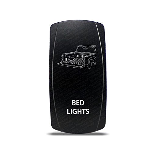 CH4X4 Rocker Switch Bed LightsSymbol - Green Led