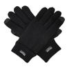BRUCERIVER Men's Pure Wool Knitted Gloves with Warm Fleece Lining Size S/M (Black Touchscreen) view 1