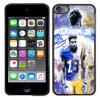 iPod Touch 5 Case, iPod Touch 6 Cases, NY Giants Logo 09 Drop Protection Never Fade Anti Slip Scratchproof Black Hard Plastic Case view 1