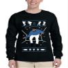 ALLNTRENDS Men's Long Sleeve Hotline Bling Blue Hotline Ugly Sweater (2XL, Black) view 1