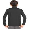 Boy's Oh So Soft Turtleneck Black Small view 3