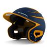 Boombah DEFCON Batting Helmet Sleek Profile Navy/Gold - Size Senior 7" - 7 3/4" view 1