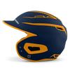 Boombah DEFCON Batting Helmet Sleek Profile Navy/Gold - Size Senior 7" - 7 3/4" view 2