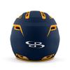 Boombah DEFCON Batting Helmet Sleek Profile Navy/Gold - Size Senior 7" - 7 3/4" view 4