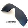 Galaxy Replacement lenses For Oakley Batwolf Polarized Multiple-Color Available Black view 2