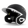 Boombah DEFCON Batting Helmet Black/White - Size Senior 7" - 7 3/4" view 1