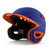 Boombah DEFCON Batting Helmet Royal Blue/Orange - Size Junior 6 1/4" - 7" view 1