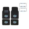 Florida Gators 4 Pc Carpet Floor Mats And 2 Chrome Metal License Frame With view 1