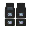 Florida Gators 4 Pc Carpet Floor Mats And 2 Chrome Metal License Frame With view 2
