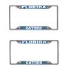 Florida Gators 4 Pc Carpet Floor Mats And 2 Chrome Metal License Frame With view 3