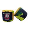 Amber Fight Gear Elastic Thick Printed 180-Inch Handwraps - The Ultimate Athlete's Protection and Style Solution for Superior Performance and Comfort, Print 3, Sold as a Pair view 3
