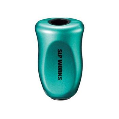Daiwa SLP Works A014 Steering Wheel Knob, SLPW I Cork Knob, Spinning, Bait, Bi-Axle, Metallic Green