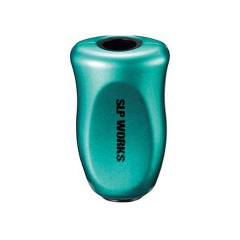 Daiwa SLP Works A014 Steering Wheel Knob, SLPW I Cork Knob, Spinning, Bait, Bi-Axle, Metallic Green
