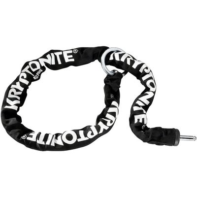 Kryptonite 912 Plug-in Chain for use with Kryptonite Ring Lock: 9mm Chain Links, 120cm Long, Frame Lock, Ebike